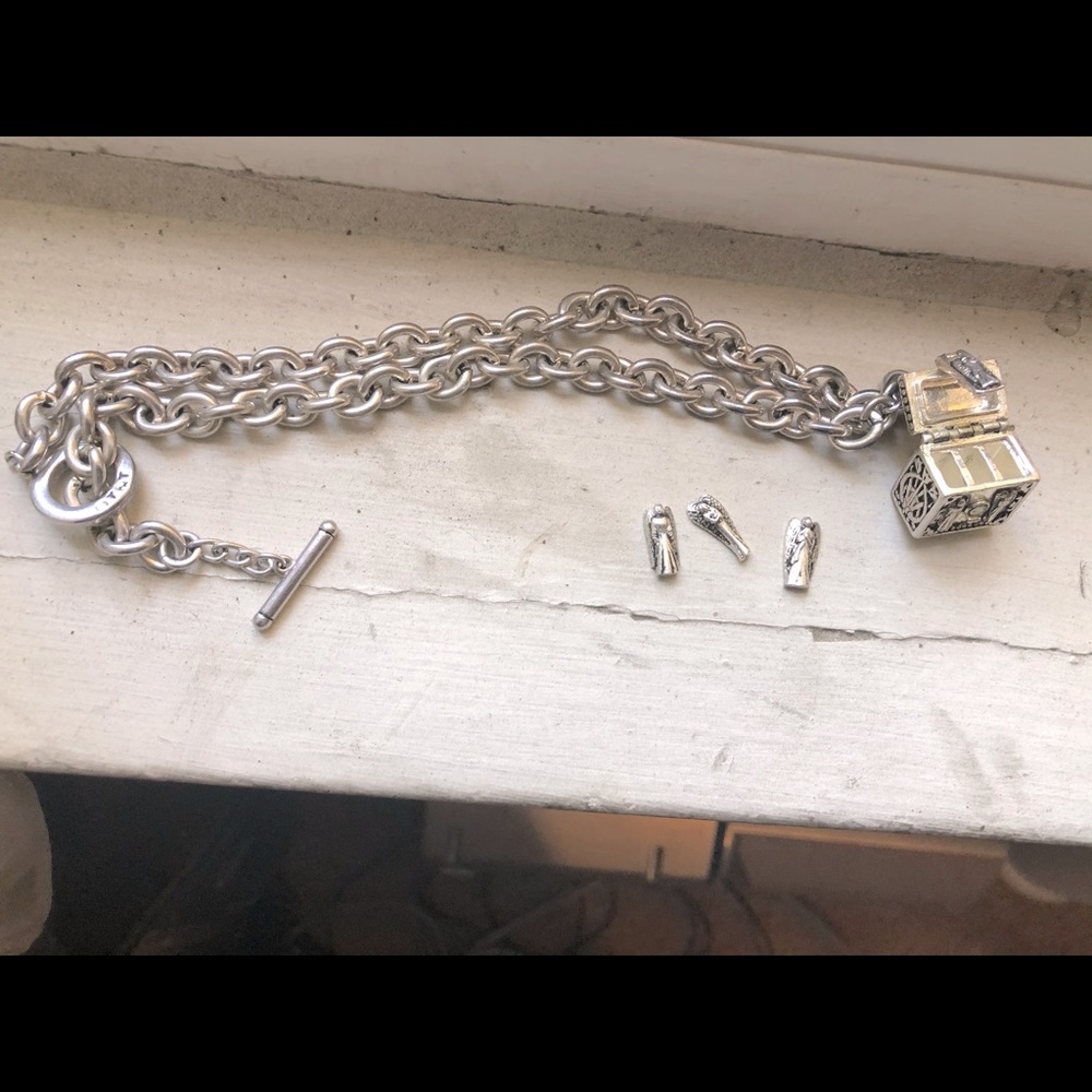 There angles necklaces